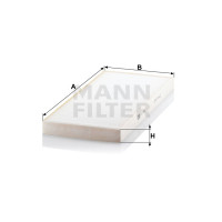 Фильтр салона MANN-FILTER CU 4580